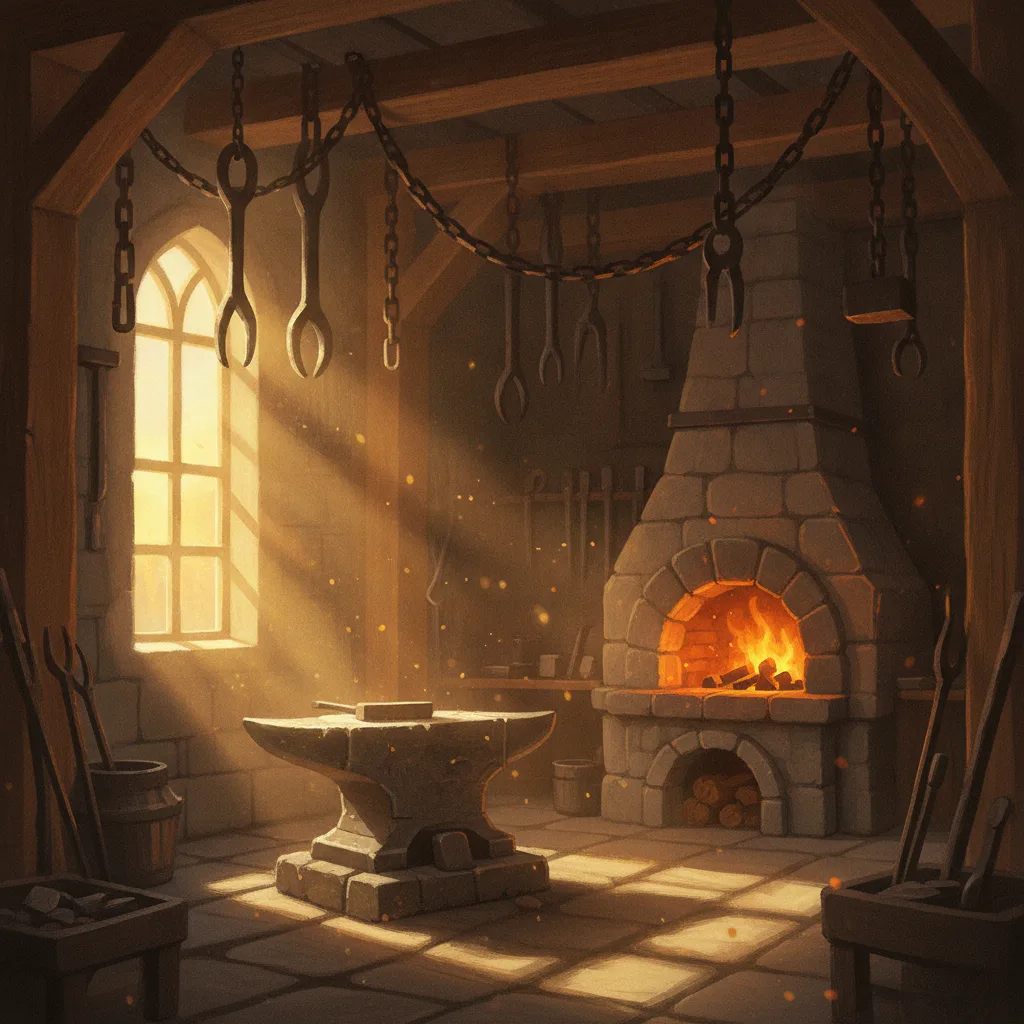 Inside the forge